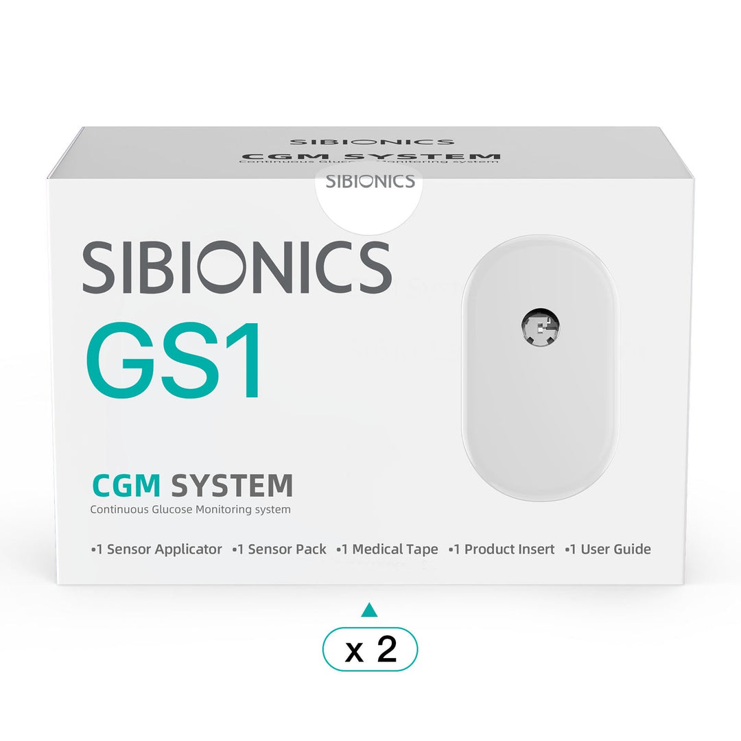 Sistema de monitoramento contínuo de glicose SIBIONICS GS1 CGM