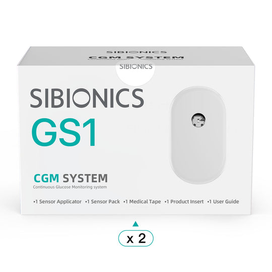 SIBIONICS GS1 Córas Monatóireachta Glúcóis CGM-Leanúnach