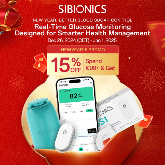 SIBIONICS GS1 CGM-Continuous Glucose Monitoring System