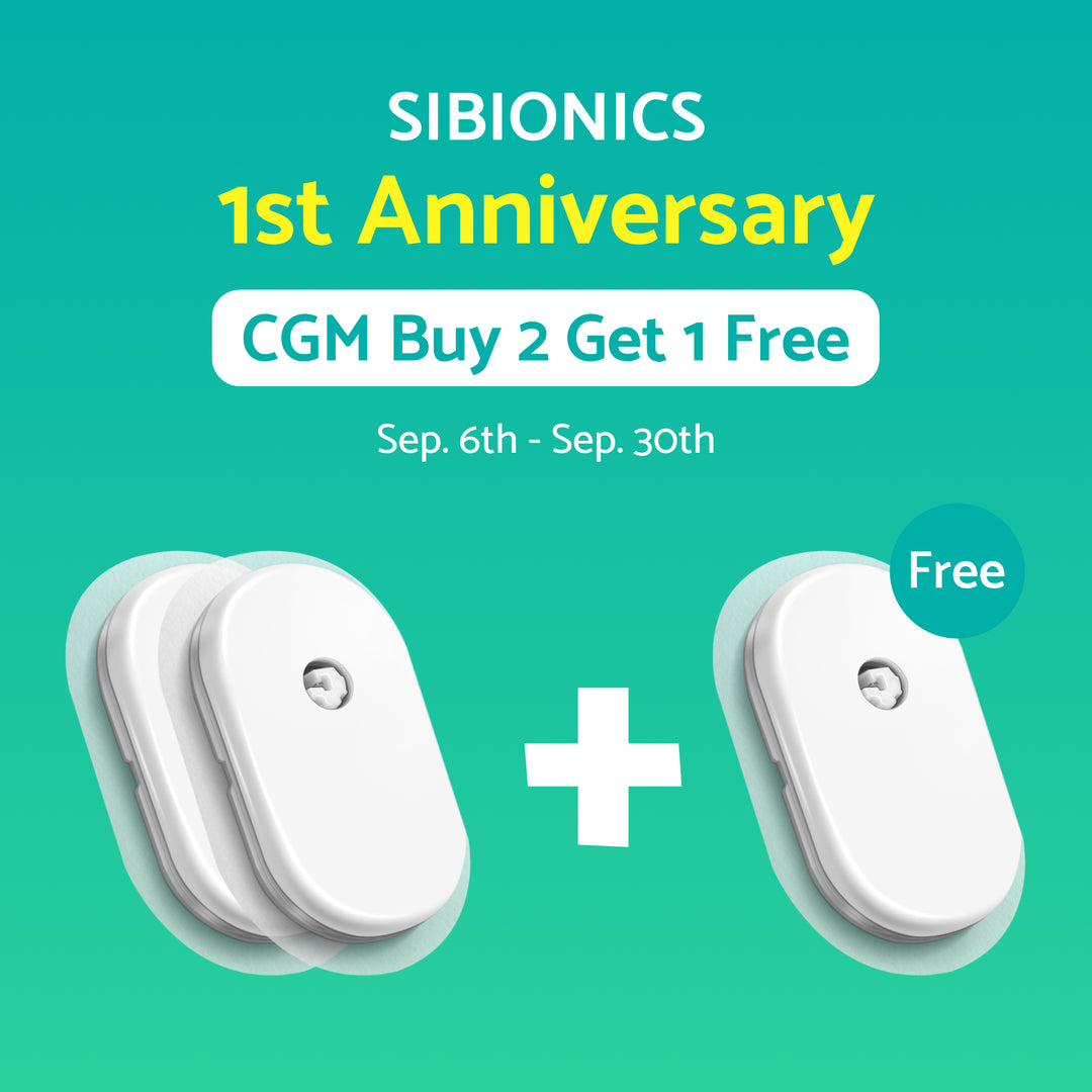 SIBIONICS GS1 CGM 14x24H Sistema di monitoraggio continuo del glucosio (CGM)