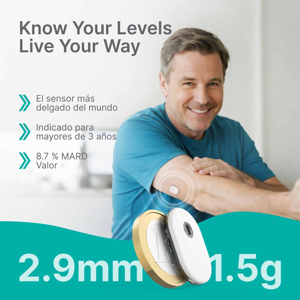 SIBIONICS GS3 CGM Glucose Sensor for 24/7 Continuous Monitoring - SIBIONICS